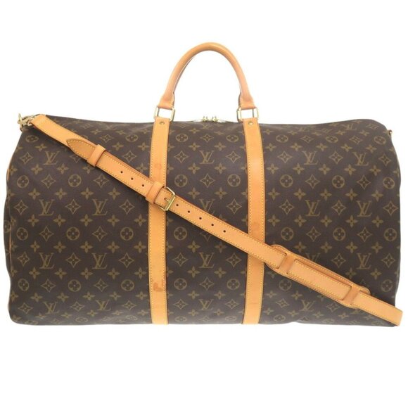 LOUIS VUITTON Brown Monogram Boston Bag - Picture 1 of 11